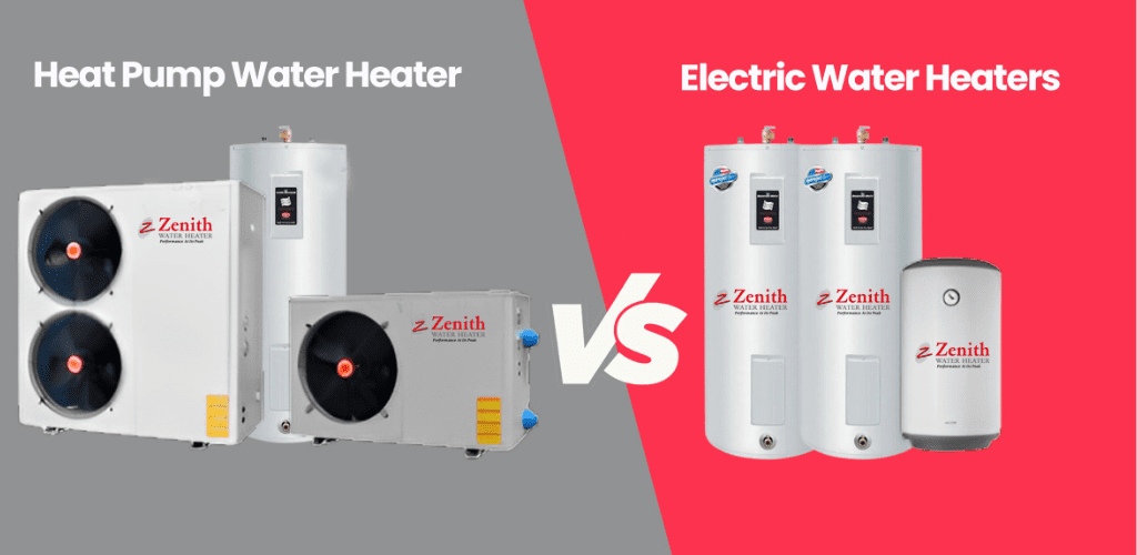 Heat pump or electric water heater
